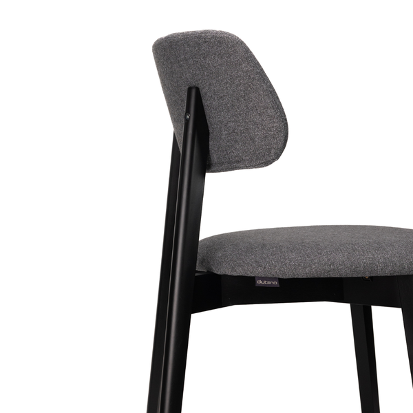 DL MARY UP Fekete design Kárpitos beltéri szék