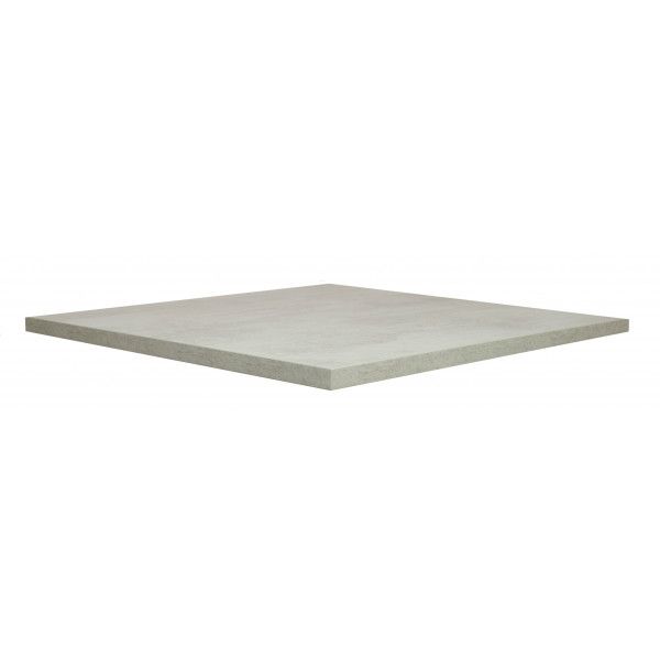 DL WHITE CHROMIX 80x80 White design Tabletop