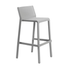 NARDI TRILL STOOL Szürke design Műanyag kültéri bárszék