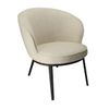 UQ NAGI LOUNGE BOUCLÉ Bézs design Kárpitos beltéri fotel