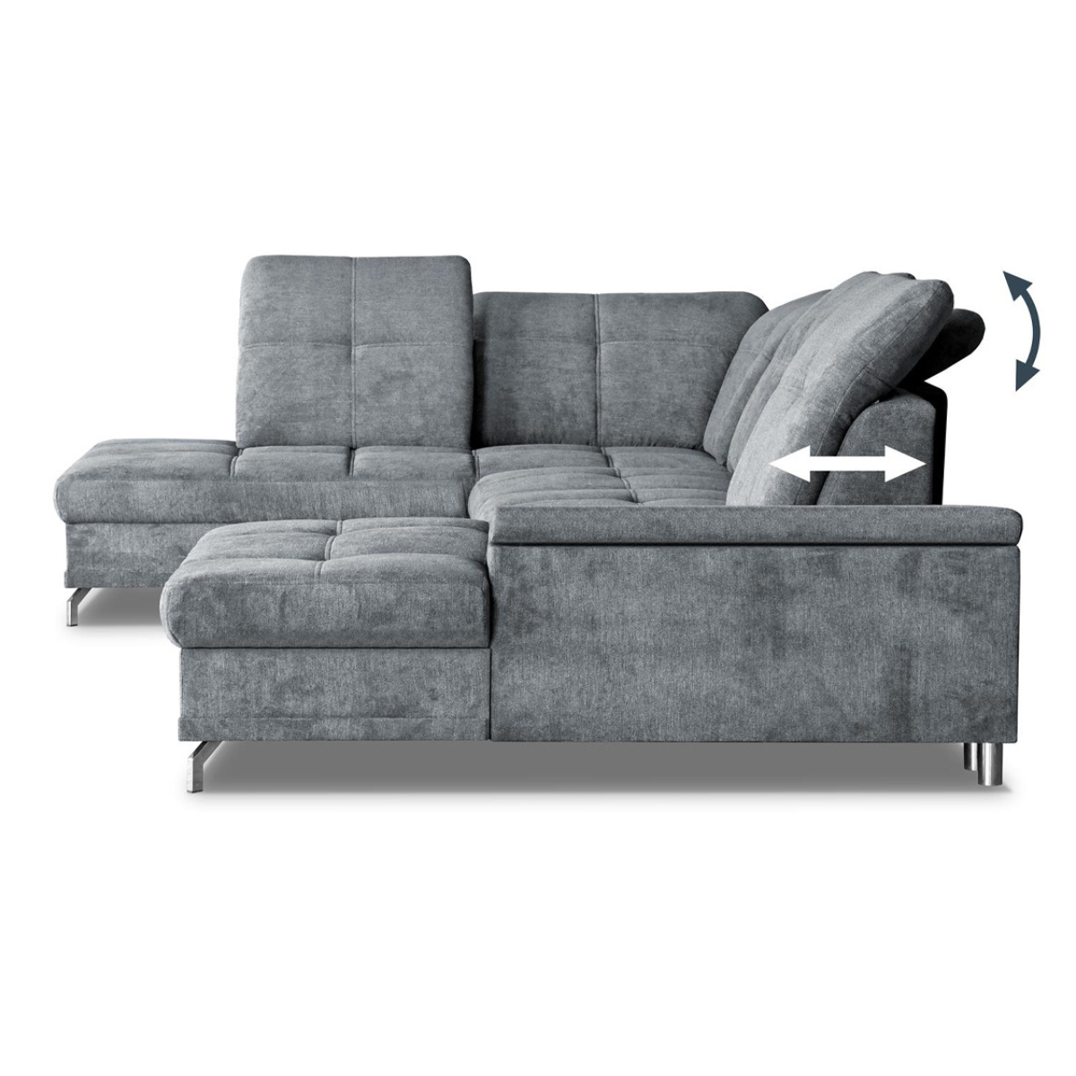 ET NEGRO FULL Több színben modern Sarokgarnitúra