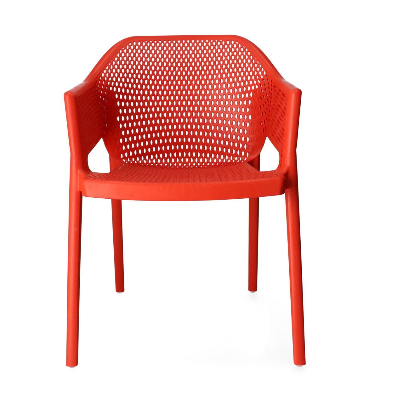 G MINUSH utolsó 2db  Piros minimalista Műanyag kültéri szék