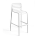 NARDI DOGA STOOL Fehér modern Műanyag kültéri bárszék