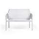 NARDI NET BENCH Fehér modern Kültéri pad