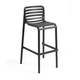 NARDI DOGA STOOL Szürke modern Műanyag kültéri bárszék