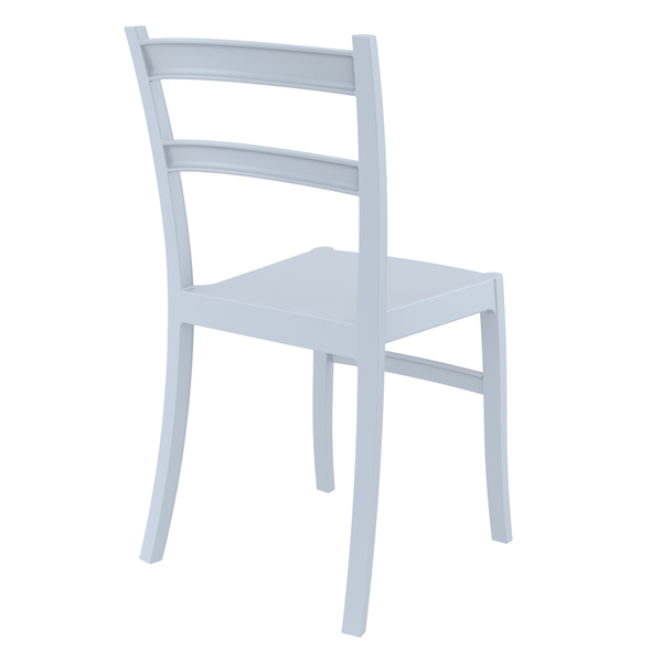 ST TIFFANY Szürke design Műanyag kültéri szék