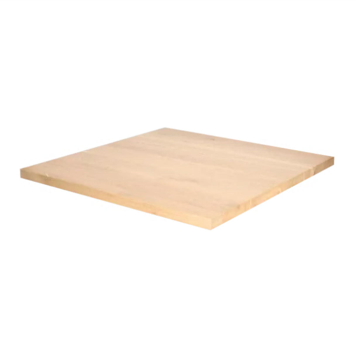 BD FRENCH OAK 70x70 Natural minimalist Tömörfa beltéri asztallap