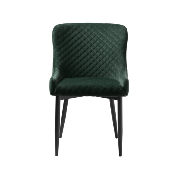 UQ CRYSTAL Zöld elegáns Kárpitos beltéri szék