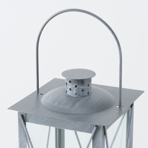 B CANDLE Lámpás 4 db-os szett Ezüst design Dekoráció
