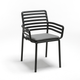 NARDI CUSCINO DOGA ARMCHAIR Szürke design Kültéri párna
