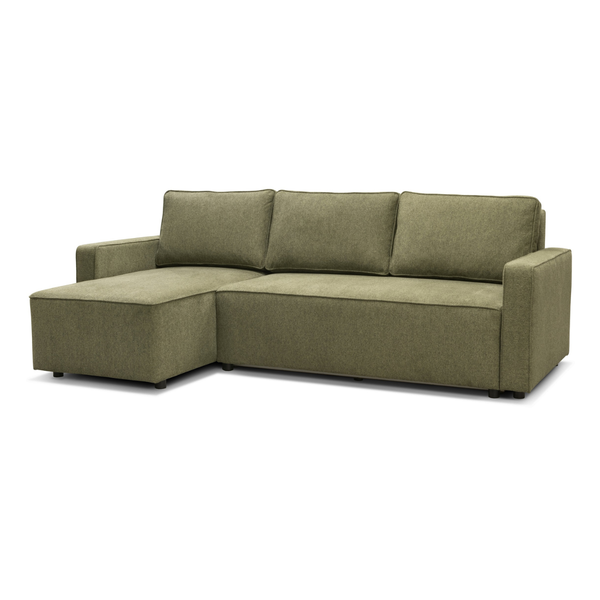 ET ADAM Zöld design Sarokgarnitúra