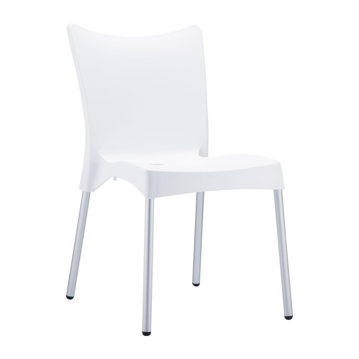 ST JULIETTE Fehér design Műanyag kültéri szék