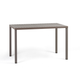 NARDI CUBE 120 X 70 Taupe modern Kültéri komplett asztal