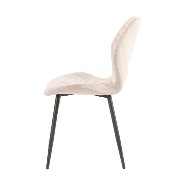 ET JULIE Fehér design Kárpitos beltéri szék