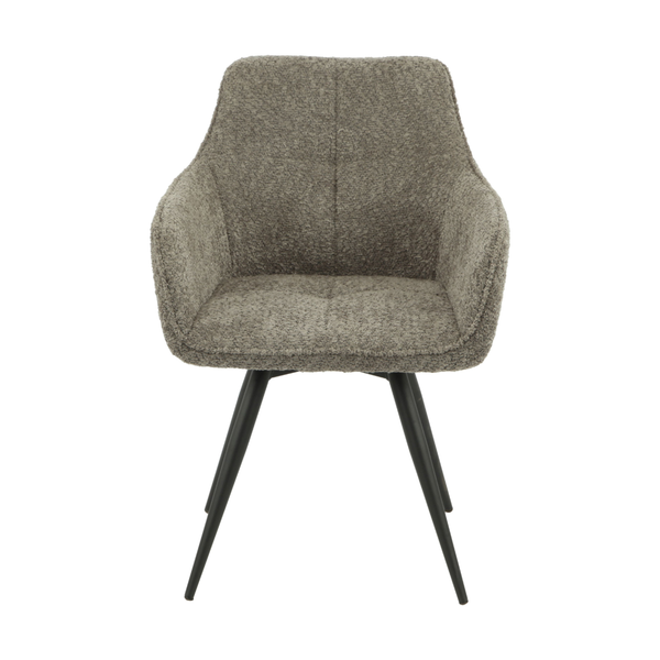 ET AUSTIN Szürke design Kárpitos beltéri szék