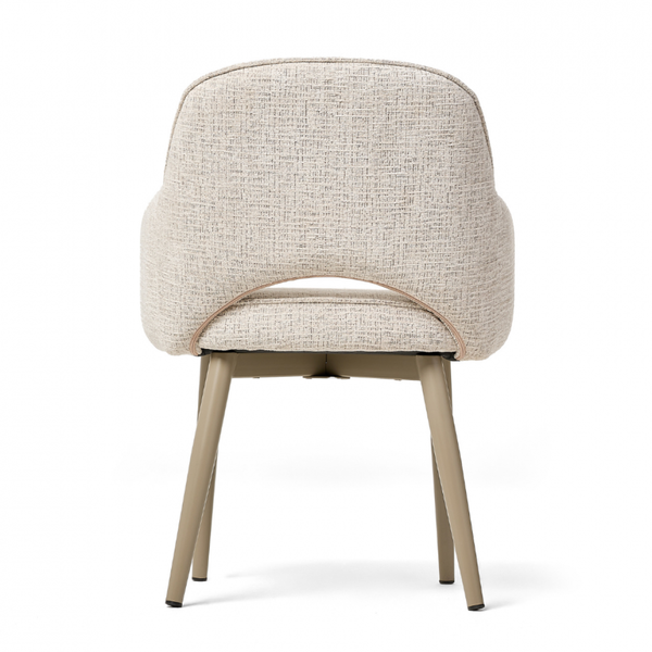 DL MICKEY LINEN Bézs design Kárpitos beltéri szék