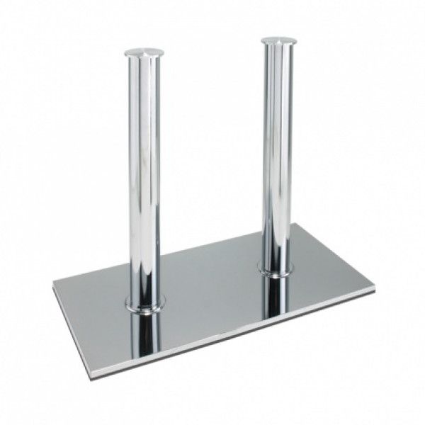 PA 405 CR Silver modern Table base