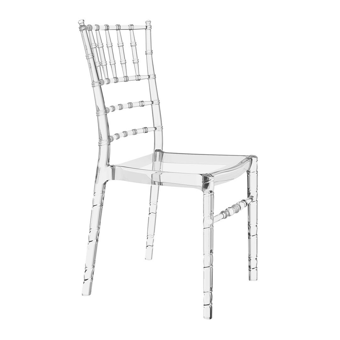 AT STUHL ÁTLÁTSZÓ design Műanyag kültéri szék