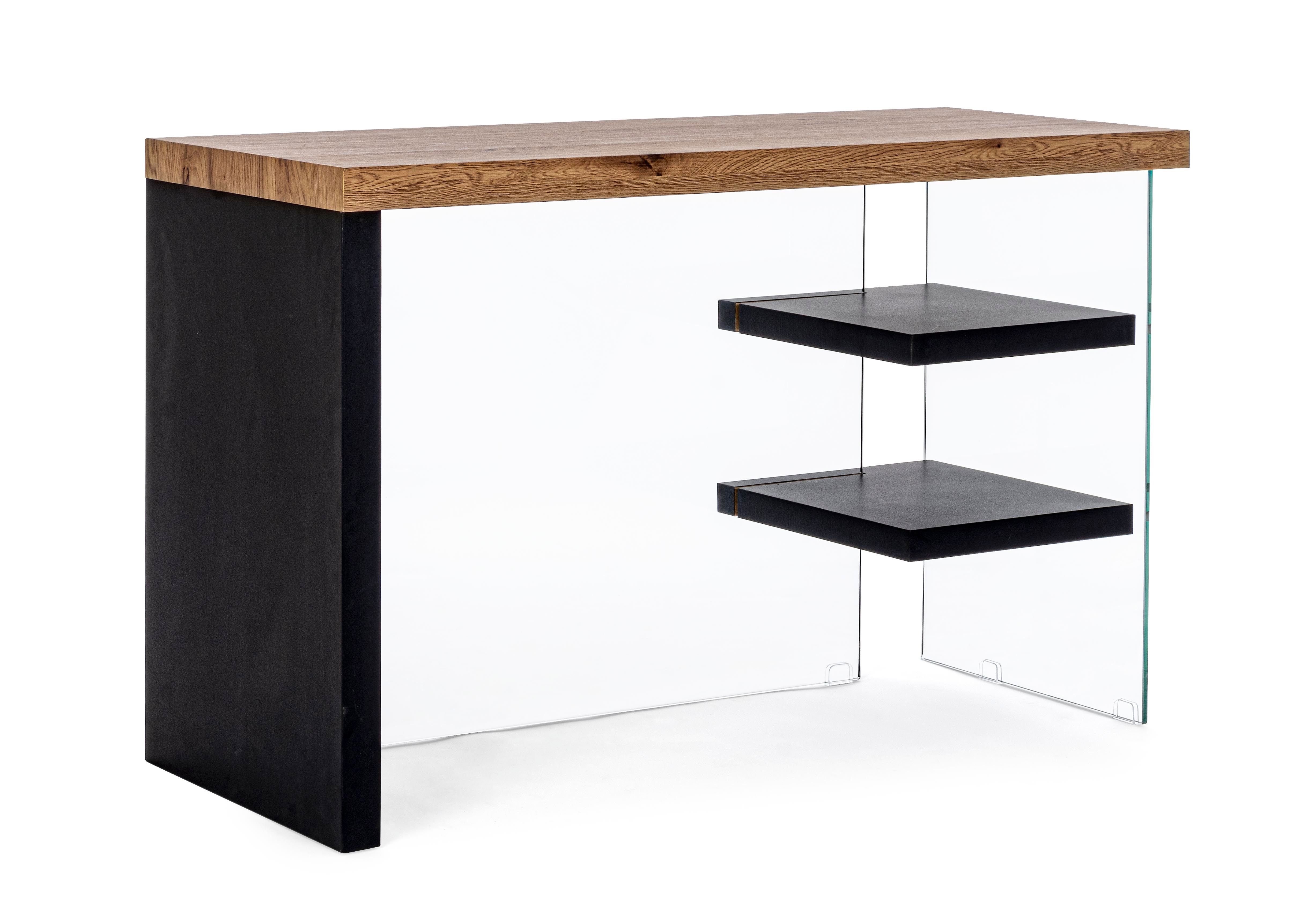 BT LIORA Fekete design Irodai asztal