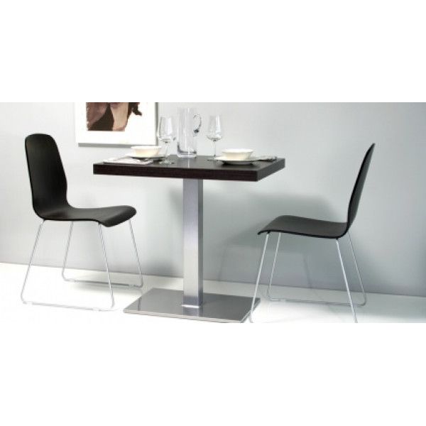 PA 405 Q S Silver modern Table base