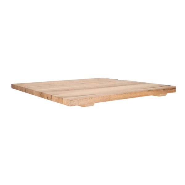 BD TURKISH OAK 70x70 Barna design Tömörfa beltéri asztallap