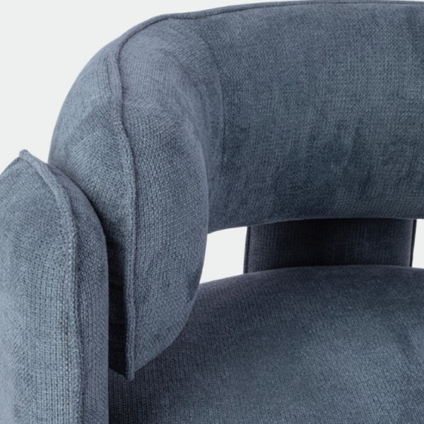 BT AMARA Kék design Kárpitos beltéri fotel