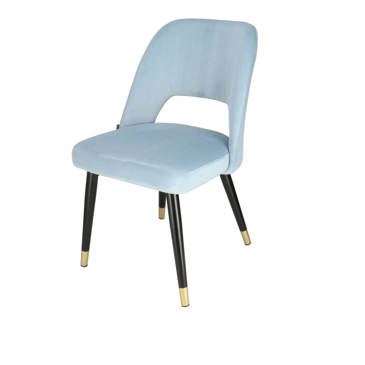 DL FANNY STEEL utolsó 4db  Kék design, elegáns Kárpitos beltéri szék