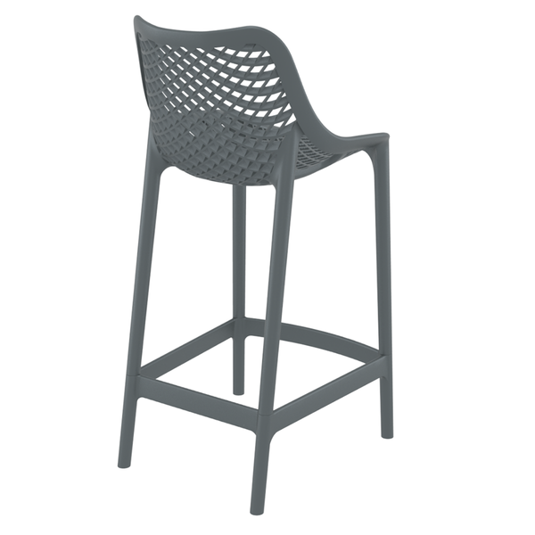 ST AIR 65 Fekete design Műanyag kültéri bárszék