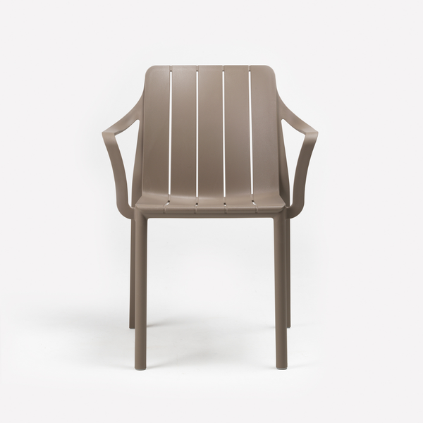 NARDI TIBERINA Taupe design Műanyag kültéri szék