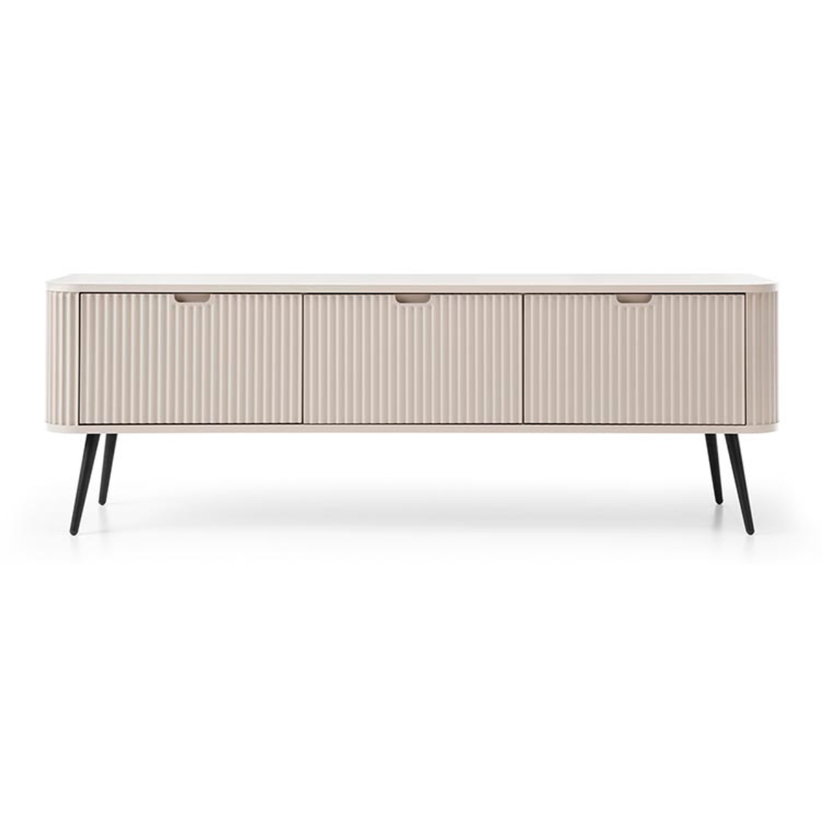 IT ZOVEN Bézs design TV Szekrény