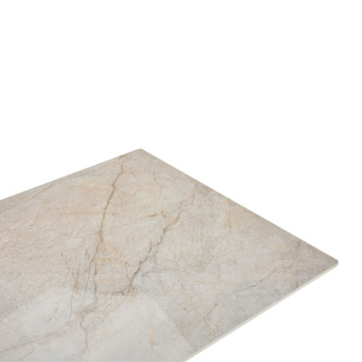 ET CARLOS Magasfényű Bézs design Bővíthető étkezőasztal