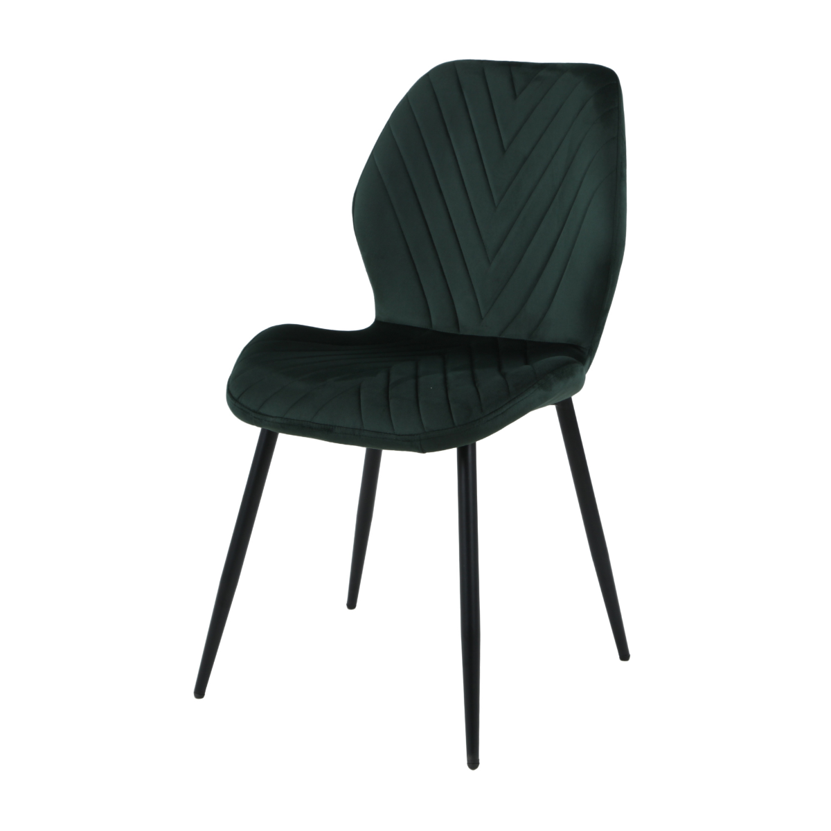 ET JULIE Fekete design Kárpitos beltéri szék
