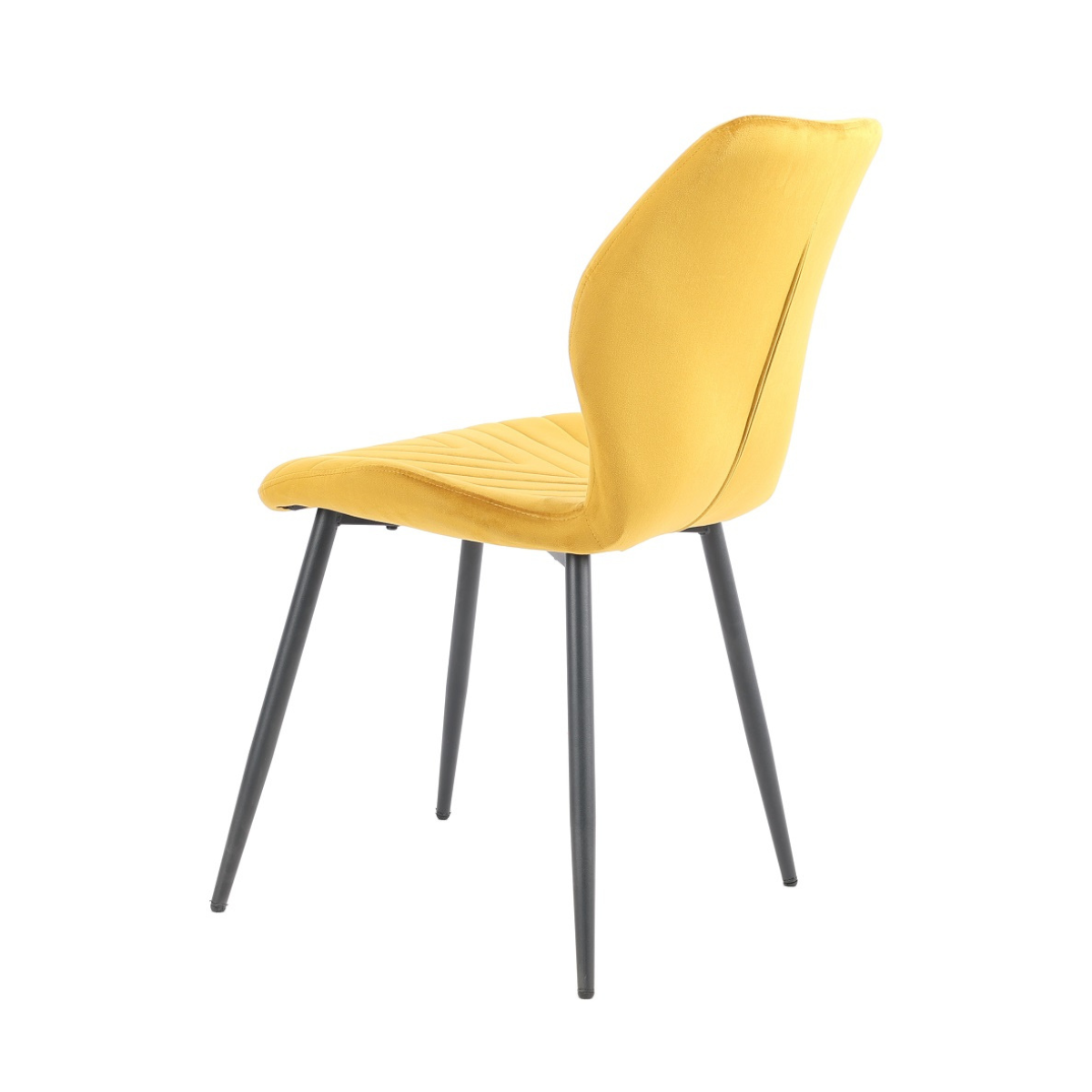 ET JULIE Sárga design Kárpitos beltéri szék