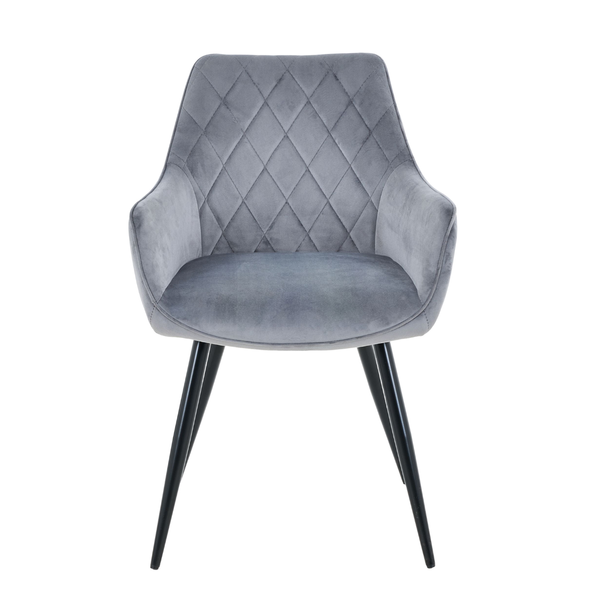 DL NELIA   Szürke design Kárpitos beltéri szék