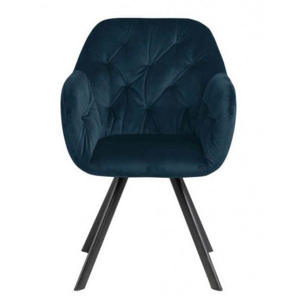 TC LOLITA Kék elegáns Kárpitos beltéri szék