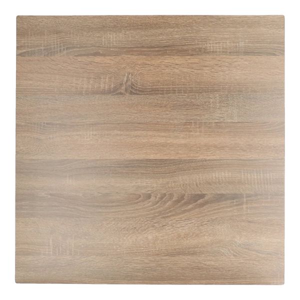 SP SONOMA LIGHT/DARK 70x70 Brown, Natural design Tabletop