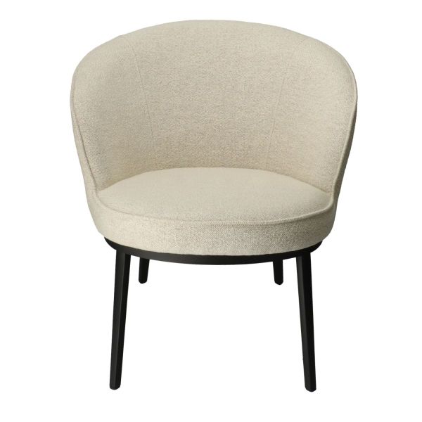 UQ NAGI LOUNGE BOUCLÉ Bézs design Kárpitos beltéri fotel