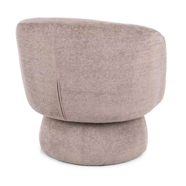 SI COSMO  Bézs design Kárpitos beltéri fotel