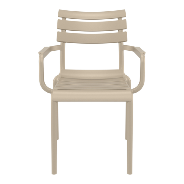 ST PARIS  Bézs design Műanyag kültéri szék