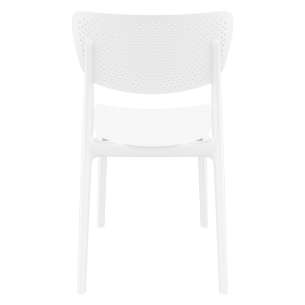 ST LUCY Fehér design Műanyag kültéri szék