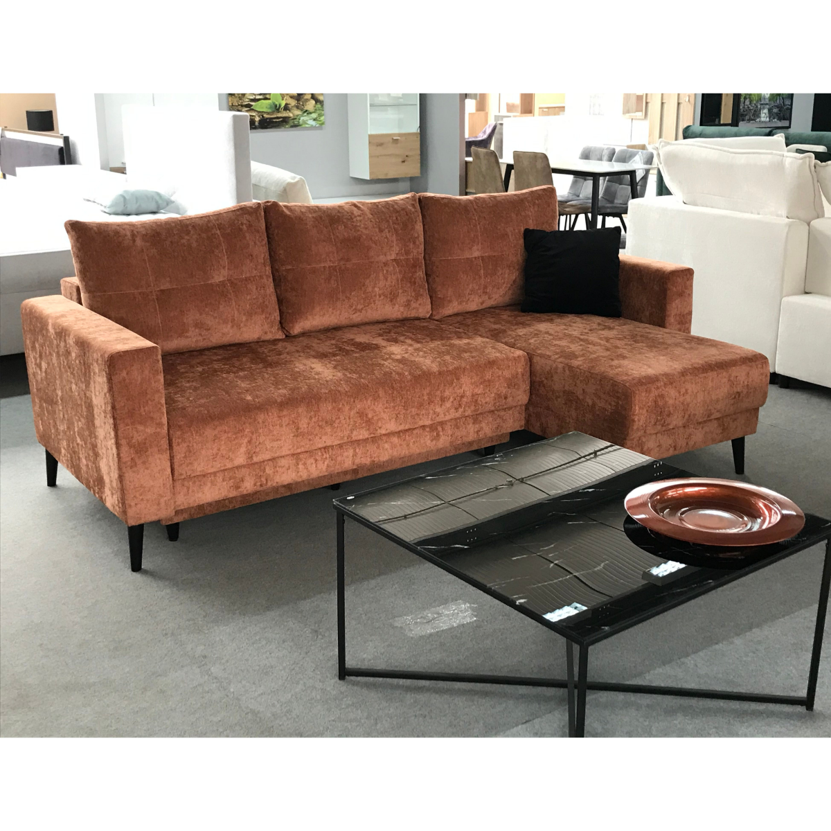 ET ROVIAN Több színben design Sarokgarnitúra