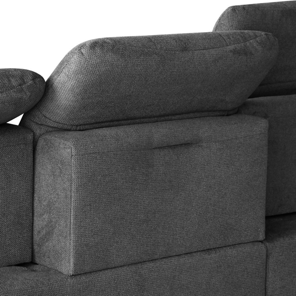 ET BERNARD Több színben modern Sarokgarnitúra