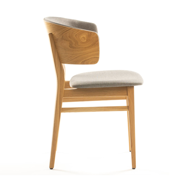 GB LUCY Szürke, Natúr klasszikus Fa beltéri szék