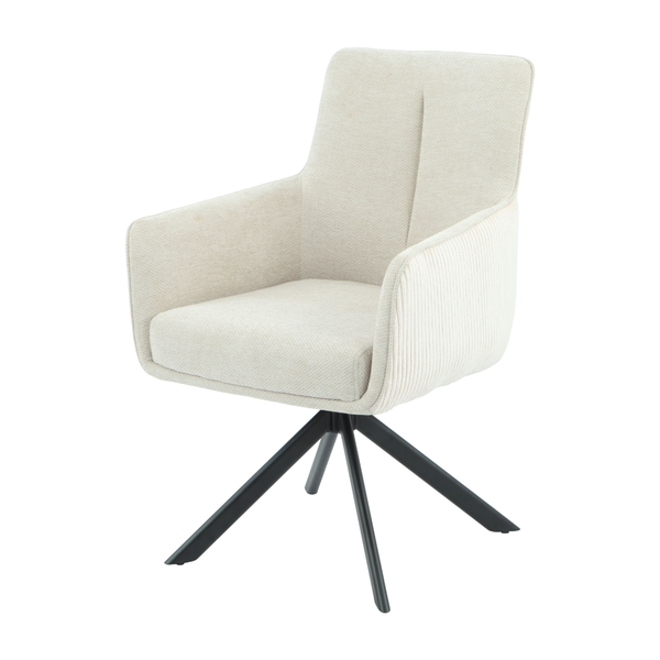 ET VANESSA Fehér design Kárpitos beltéri szék