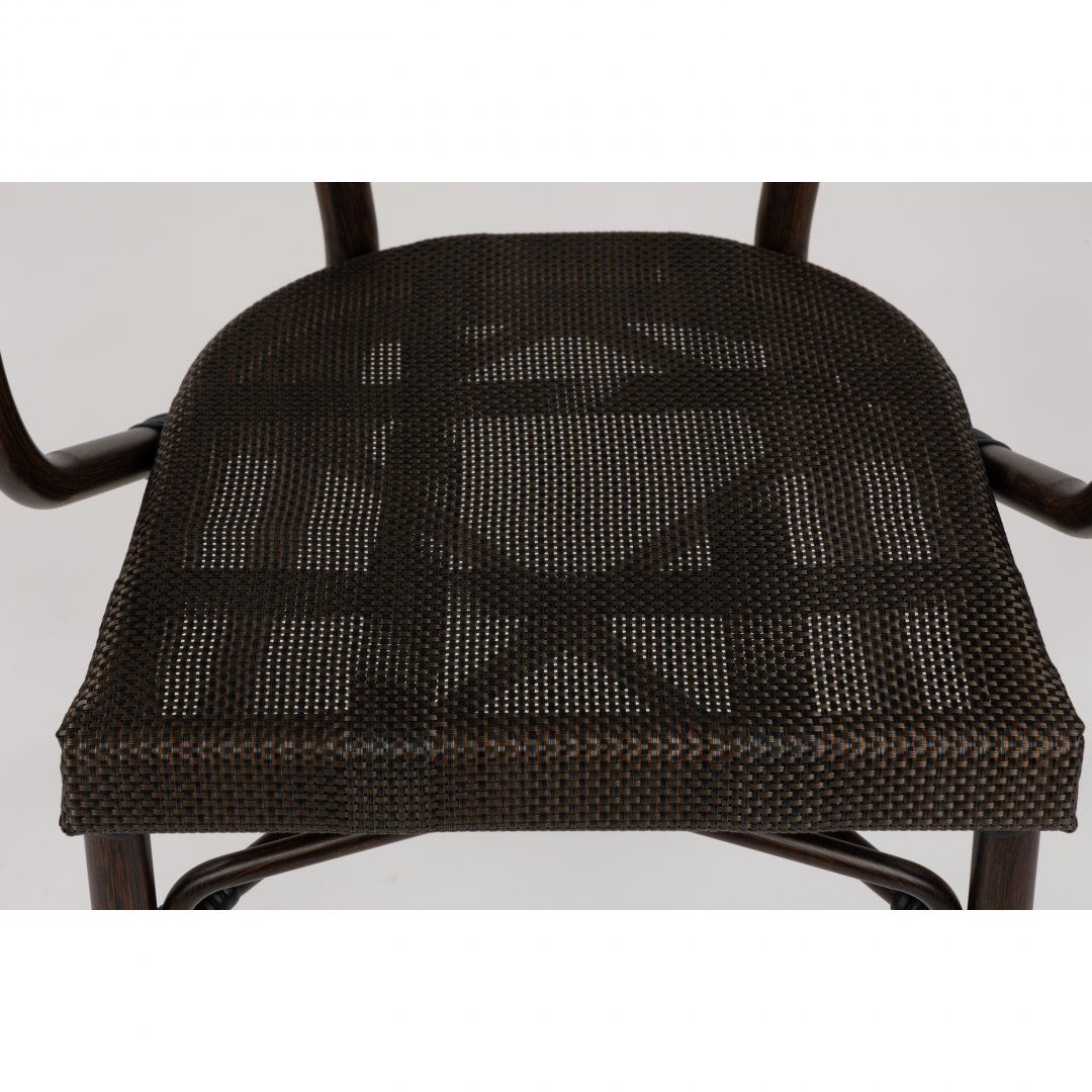 DL C Venus Barna klasszikus Polirattan kültéri szék