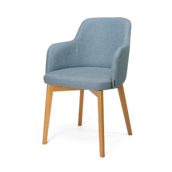 AT RAMONA  Kék design Kárpitos beltéri szék