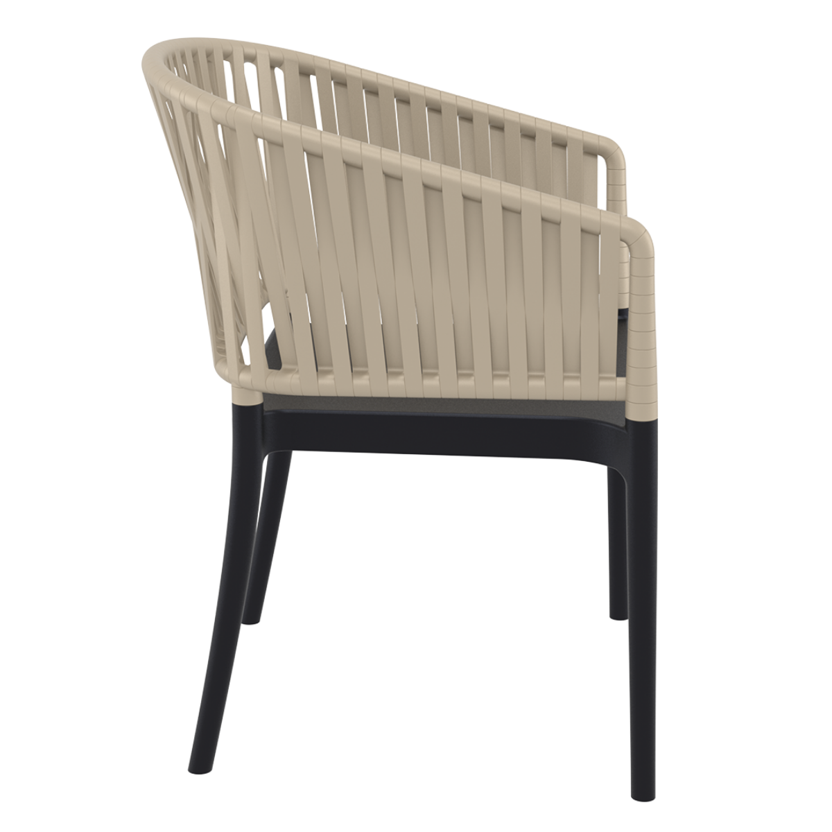 ST PORTOFINO     Szürke design Műanyag kültéri szék