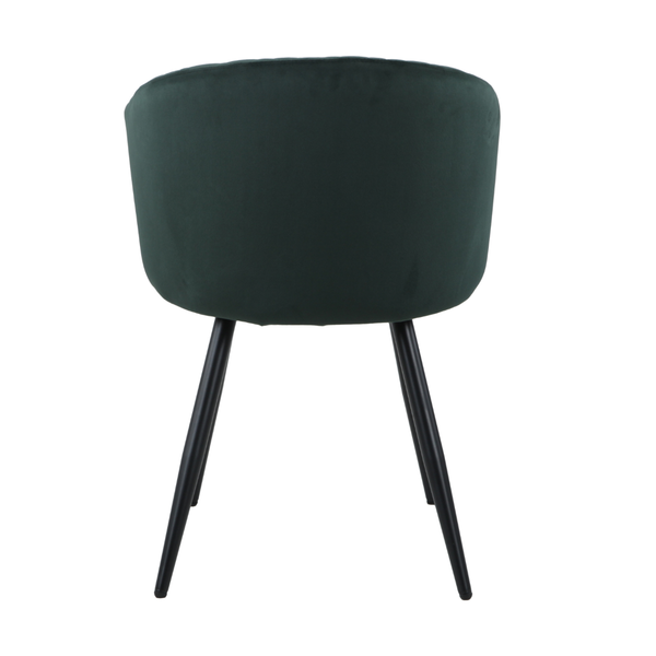 ET KATHERIN Sötétzöld  design Kárpitos beltéri szék