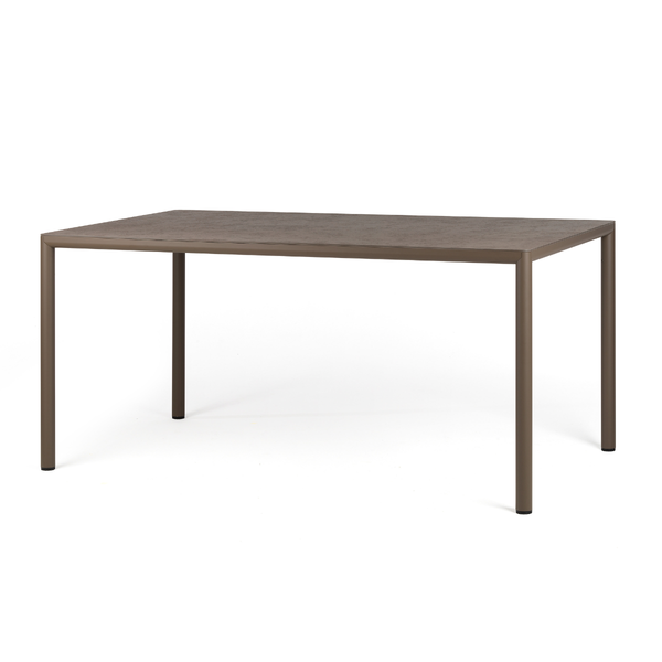 NARDI PIAVE TABLE 160x90 Barna design Kültéri komplett asztal