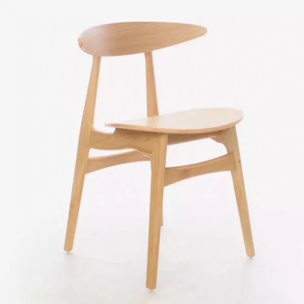 XTON NICK Natural Scandinavian Wooden indoor chair